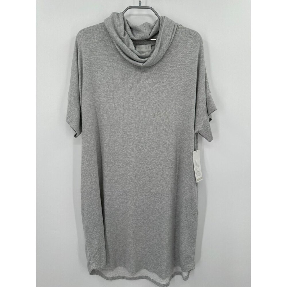 Softies 36" Dream Jersey Short Sleeve Cowl Neck Lounger S/M Night Gown Pajamas